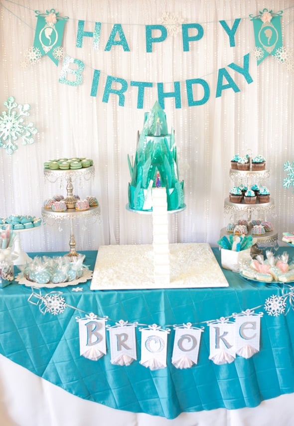 Frozen Themed Birthday Party | Pretty My Party