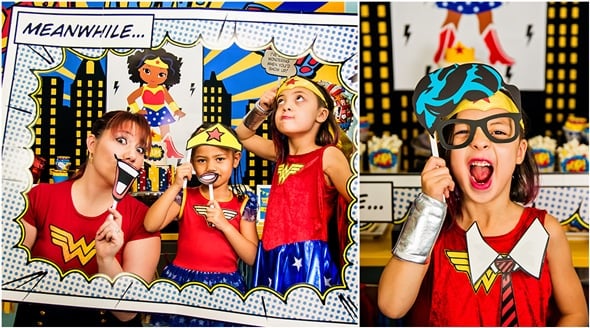 Wonder Woman Birthday Party | Pretty My Party