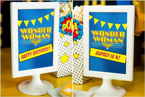 Wonder Woman Birthday Party | Pretty My Party