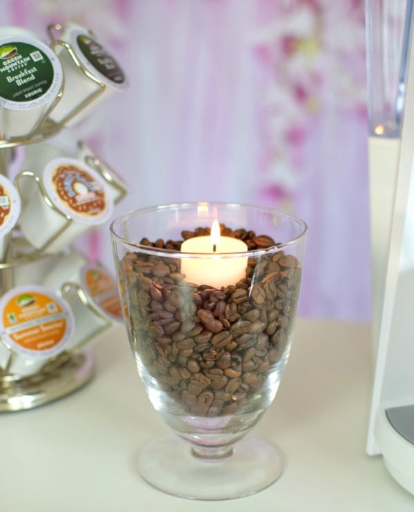 How to set up a Bridal Shower Coffee Bar | Pretty My Party