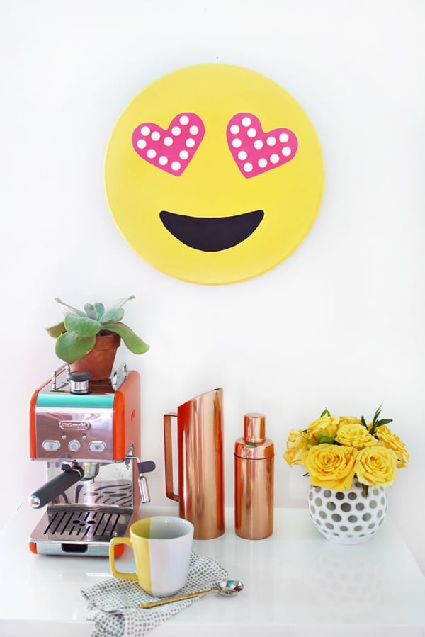 DIY Emoji Marquee | Emoji Birthday Party Ideas