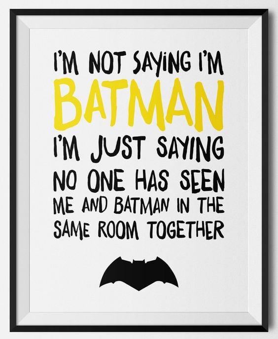 Free Batman Party Printable Sign | Batman Party Ideas