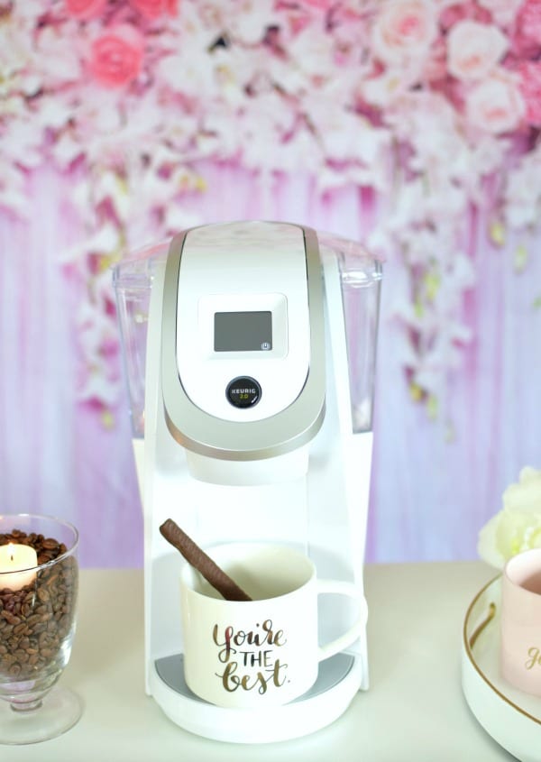 How to set up a Bridal Shower Coffee Bar | Pretty My Party