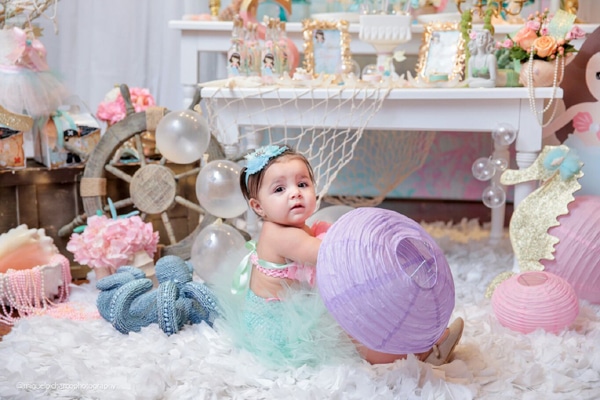 Magical Mermaid First Birthday Party Ideas