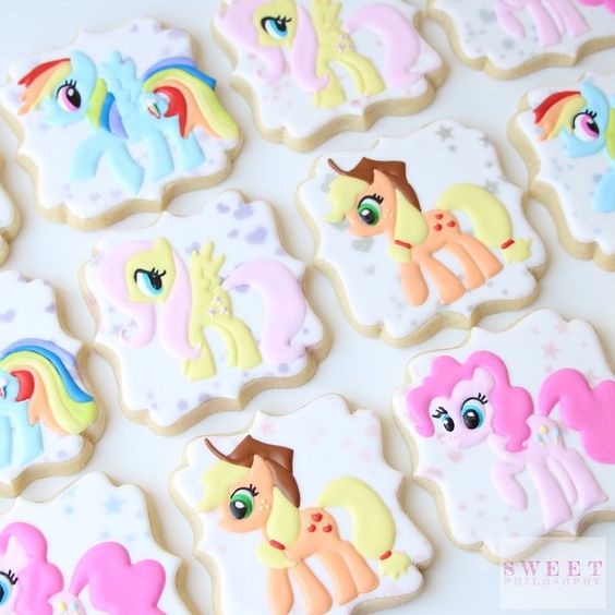 My Little Pony Cookies | My Little Pony Party Ideas