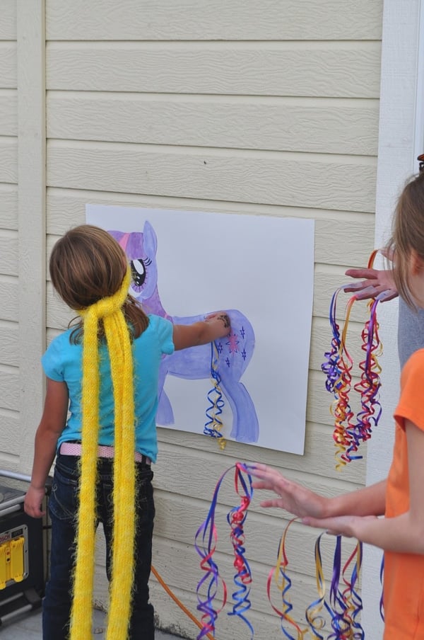 Pin the Tail on My Little Pony | My Little Pony Party Ideas