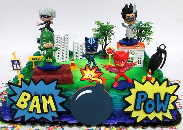 PJ Masks Cake Topper Set | PK Masks Party Ideas