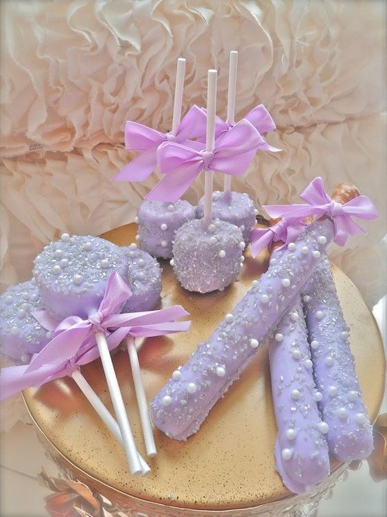 Sofia the First Party Desserts | Sofia the First Birthday Party Ideas