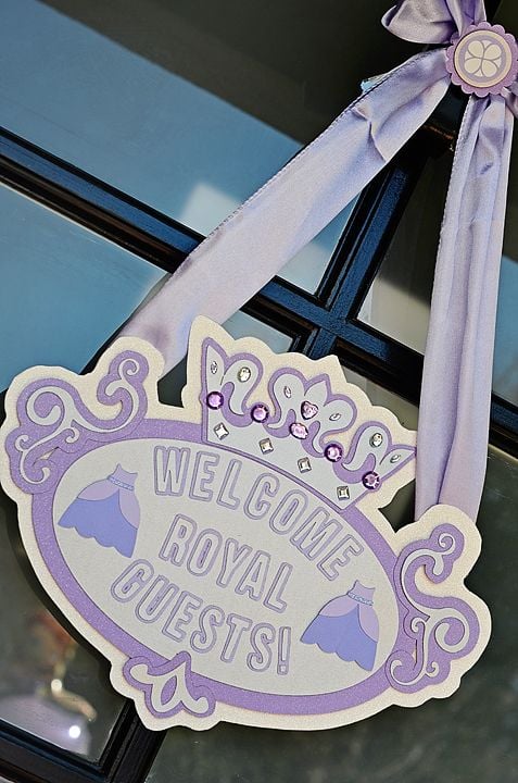 Sofia the First Party Sign | Sofia the First Party Ideas