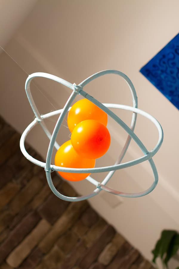 DIY Atom Decoration | Mad Scientist Party Ideas