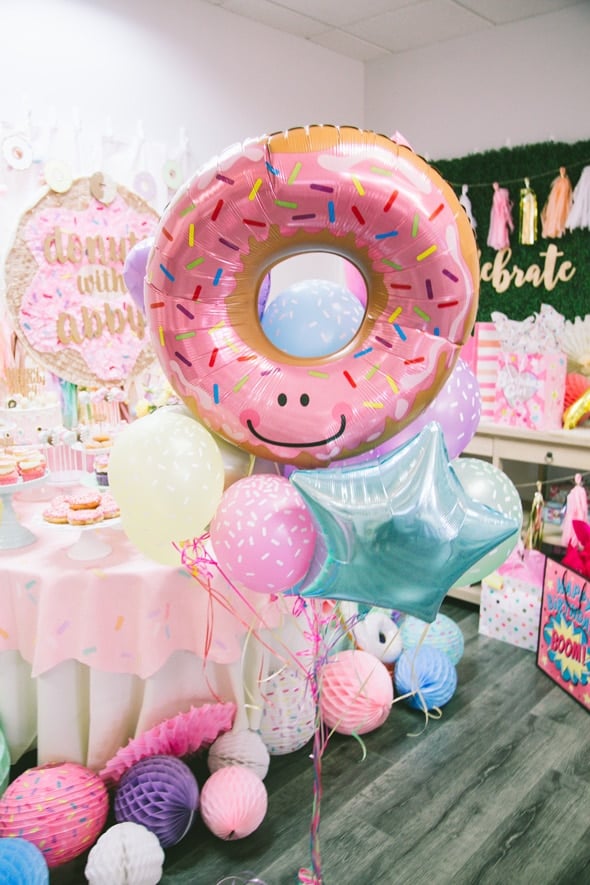 Gorgeous Donut Themed Birthday Party featured on Pretty My Party