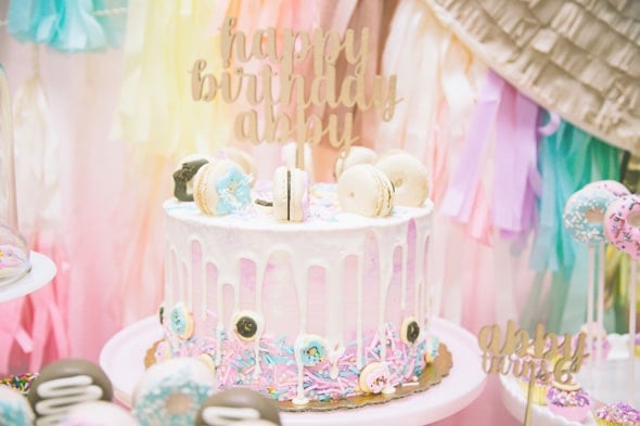 Gorgeous Donut Themed Birthday Party featured on Pretty My Party