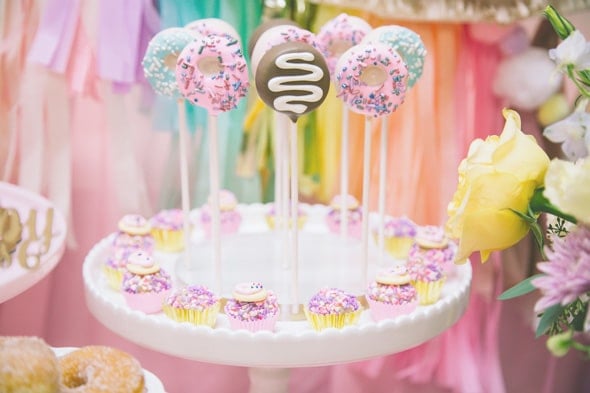Gorgeous Donut Themed Birthday Party featured on Pretty My Party