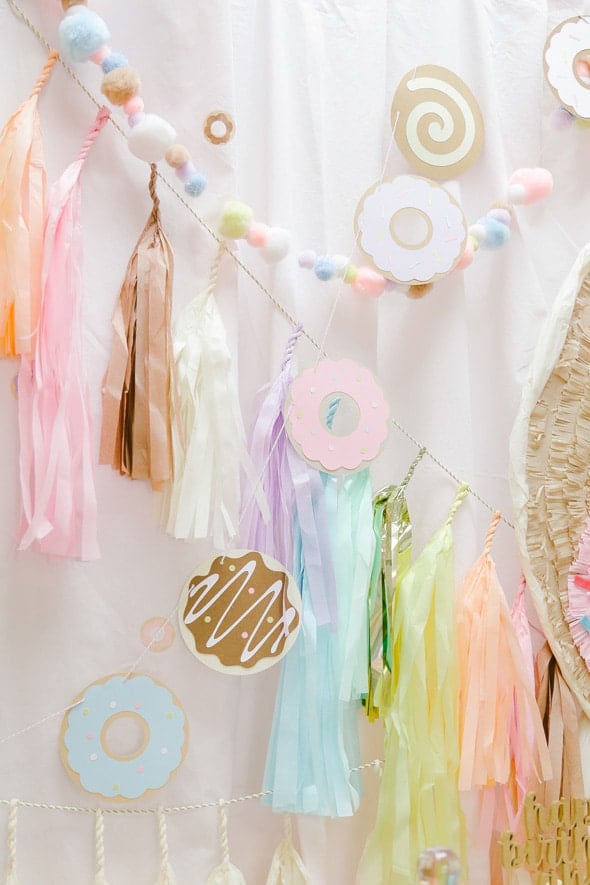 Gorgeous Donut Themed Birthday Party featured on Pretty My Party