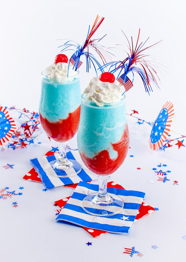 Fireworks Explosion Pina Colada | Labor Day Party Ideas