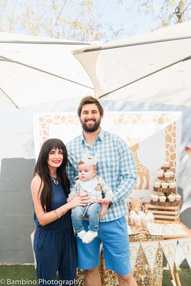 Sophie the Giraffe Inspired First Birthday Party featured on Pretty My Party