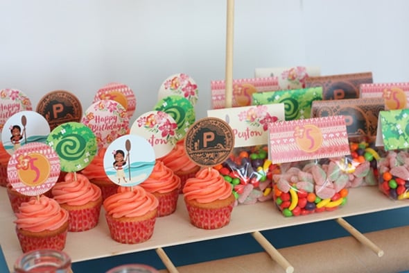 Fabulous Moana Themed Birthday Party