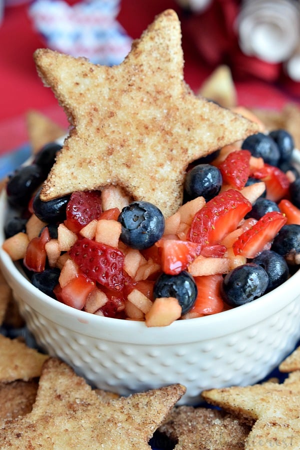 Sangria and Snacks for a Labor Day Party