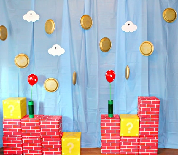 Super Mario Party Backdrop | Super Mario Party Ideas