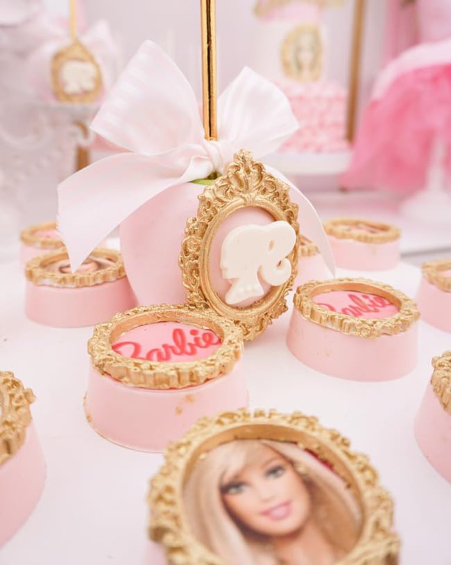 Barbie Glam Birthday Party featured on Pretty My Party