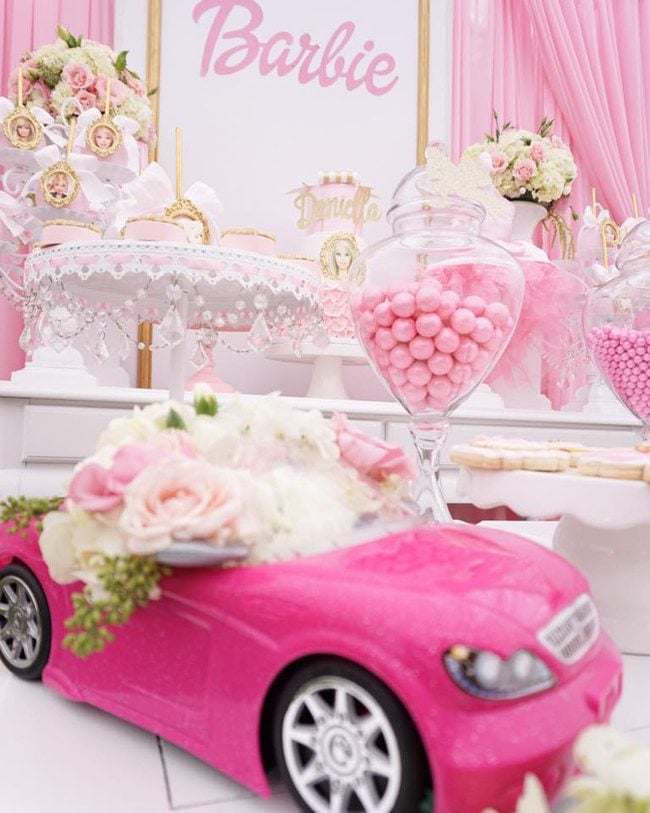 Barbie Glam Birthday Party featured on Pretty My Party