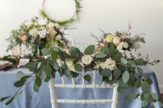 Southern Garden Inspired Bridal Luncheon featured on Pretty My Party