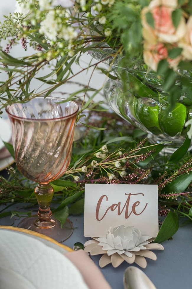 Southern Garden Inspired Bridal Luncheon featured on Pretty My Party