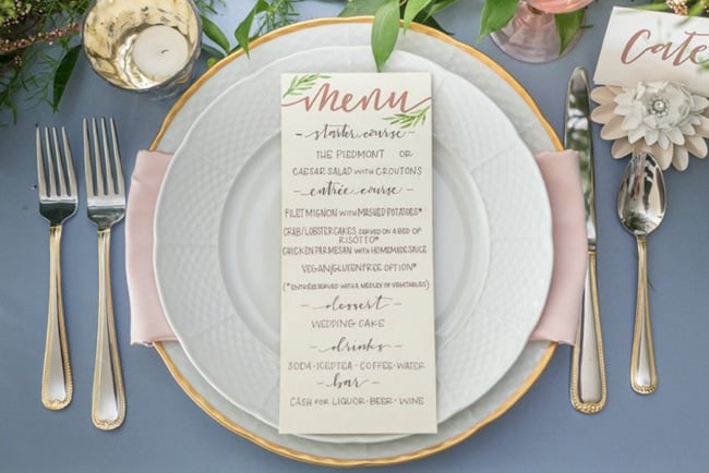 Southern Garden Inspired Bridal Luncheon featured on Pretty My Party