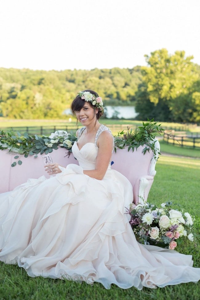 Southern Garden Inspired Bridal Luncheon featured on Pretty My Party