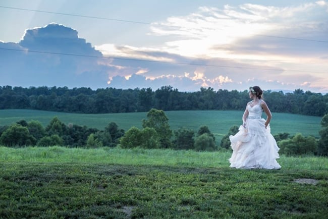 Southern Garden Inspired Bridal Luncheon featured on Pretty My Party