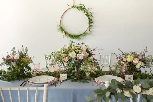 Southern Garden Inspired Bridal Luncheon featured on Pretty My Party