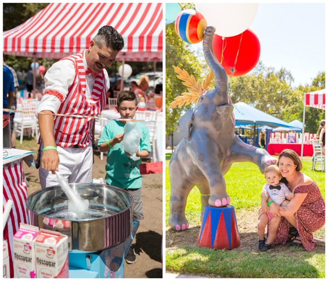 Whimsical Circus First Birthday Party