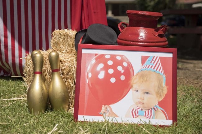 Whimsical Circus First Birthday Party