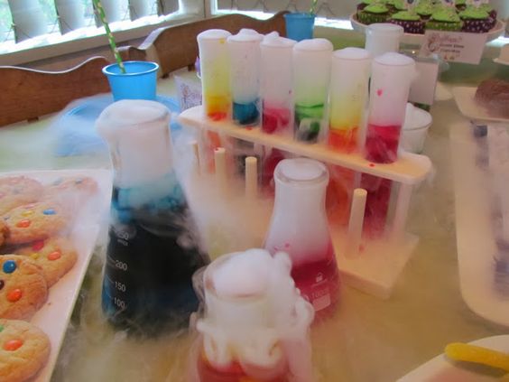 Dry Ice Drinks | Mad Scientist Party Ideas
