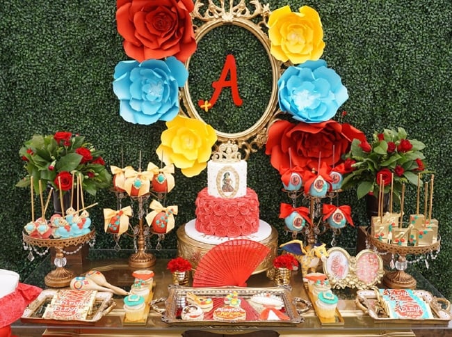 Elena of Avalor Themed Birthday Party featured on Pretty My Party