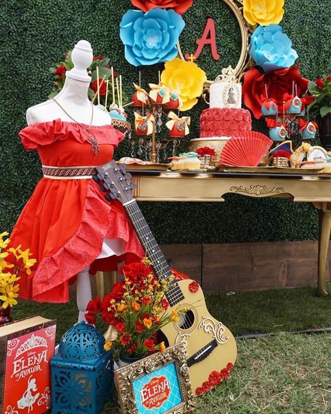 Elena of Avalor Themed Birthday Party featured on Pretty My Party