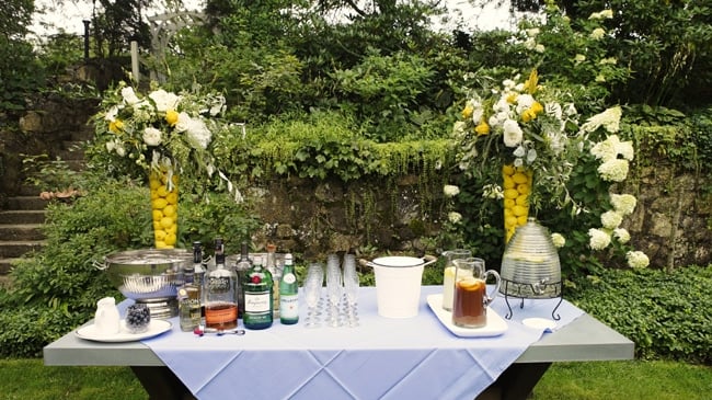 English Garden Themed Baby Shower featured on Pretty My Party