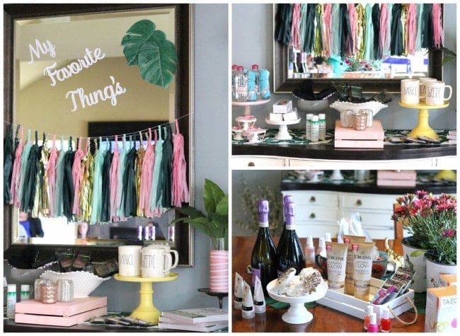 Beverly Hills Inspired Favorite Things Party featured on Pretty My Party