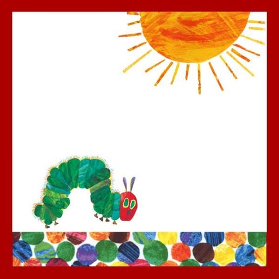 Free Very Hungry Caterpillar Party Printables