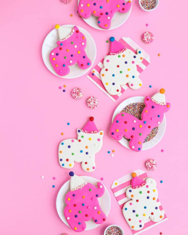 Giant Circus Animal Cookies | Circus Animal Cookie Party Ideas
