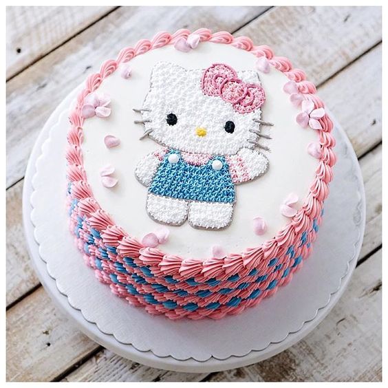 Hello Kitty Birthday Cake | Hello Kitty Party Ideas