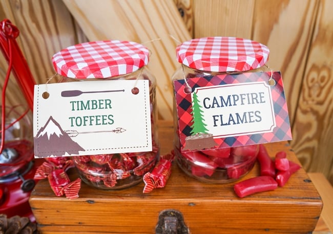 Lumberjack Party Candy