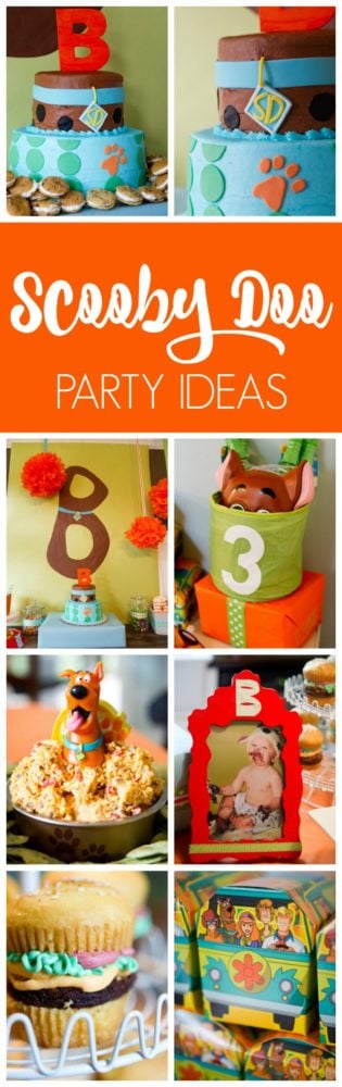 Scooby Doo Birthday Party featured on Pretty My Party