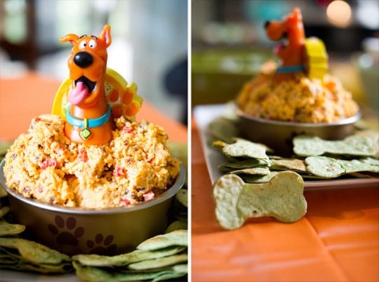 Scooby Doo Birthday Party Dip