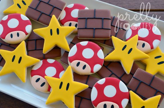 Super Mario Party Cookies | Super Mario Party Ideas