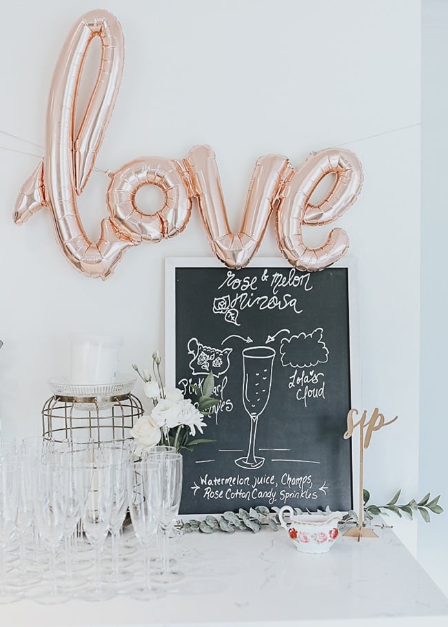 Love You To The Moon and Back Baby Shower featured on Pretty My Party