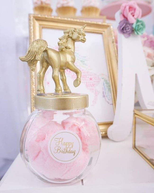 Pretty Pastel Unicorn Birthday Party featured on Pretty My Party