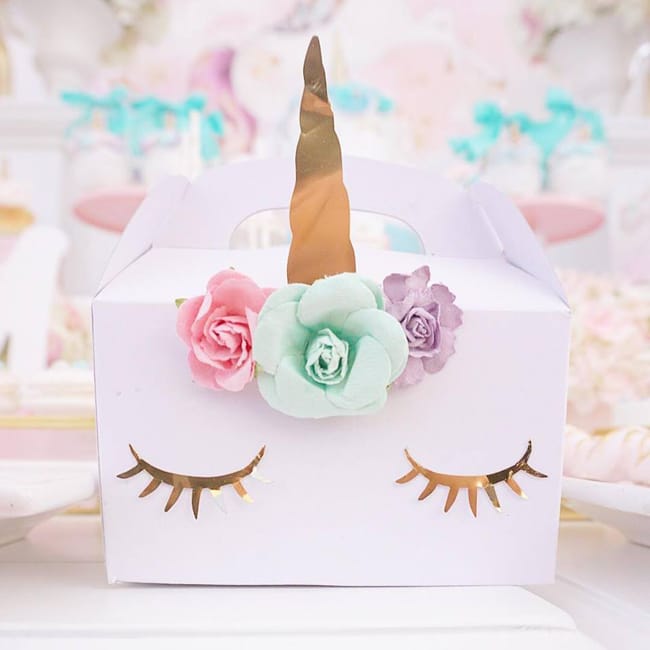 Pretty Pastel Unicorn Birthday Party featured on Pretty My Party