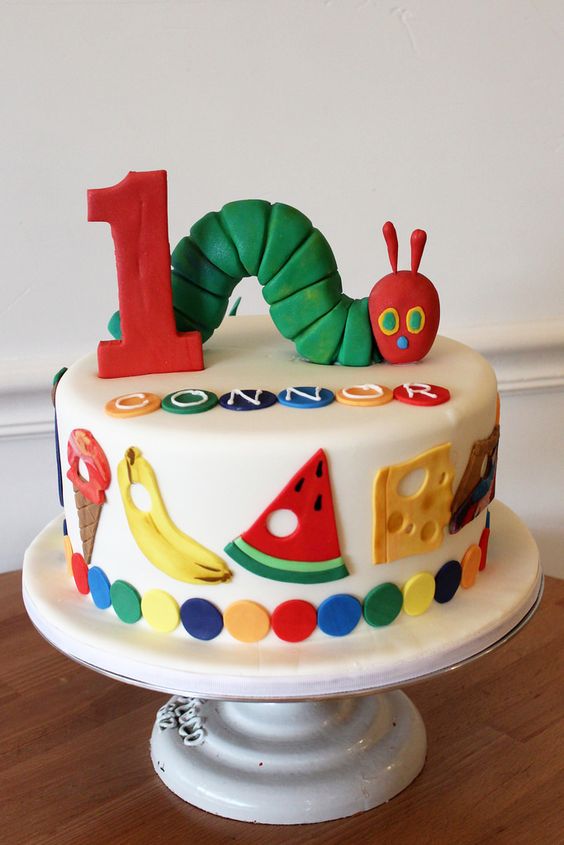 Very Hungry Caterpillar Cake | Very Hungry Caterpillar Party Ideas