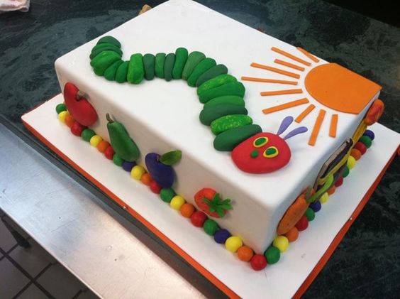 Very Hungry Caterpillar Cake | Very Hungry Caterpillar Party Ideas